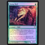 Young Wolf Foil MTG Proxy | Innistrad