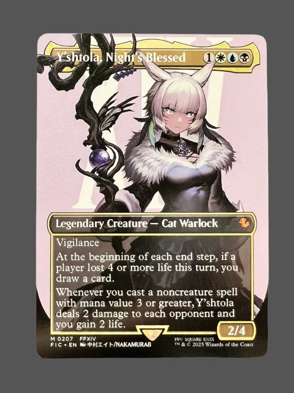 Y'shtola, Night's Blessed Holo MTG Proxy | Final Fantasy
