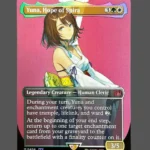 Yuna, Hope of Spira Foil MTG Proxy | Final Fantasy