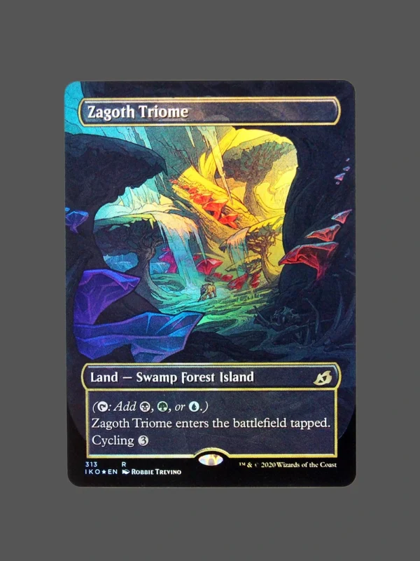 Zagoth Triome Foil MTG Proxy | Ikoria: Lair of Behemoths