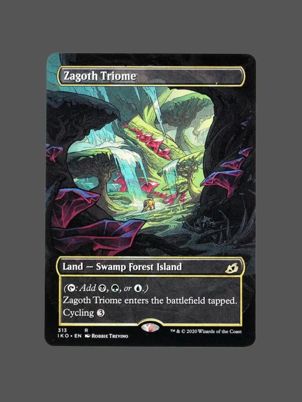 Zagoth Triome Holo MTG Proxy | Ikoria: Lair of Behemoths
