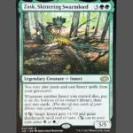 Zask, Skittering Swarmlord Holo MTG Proxy | Jumpstart 2022
