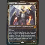 Ziatora, the Incinerator Raised Foil MTG Proxy | Streets of New Capenna