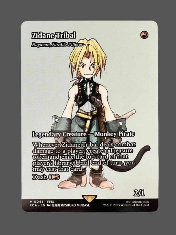 Zidane Tribal Holo MTG Proxy | Final Fantasy