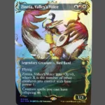 Zinnia, Valley's Voice Raised Foil MTG Proxy | Blooming Cataclysm