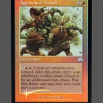 Aggravated Assault Foil MTG Proxy | 8th Edition