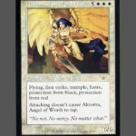 Akroma, Angel of Wrath Regular MTG Proxy | 8th Edition