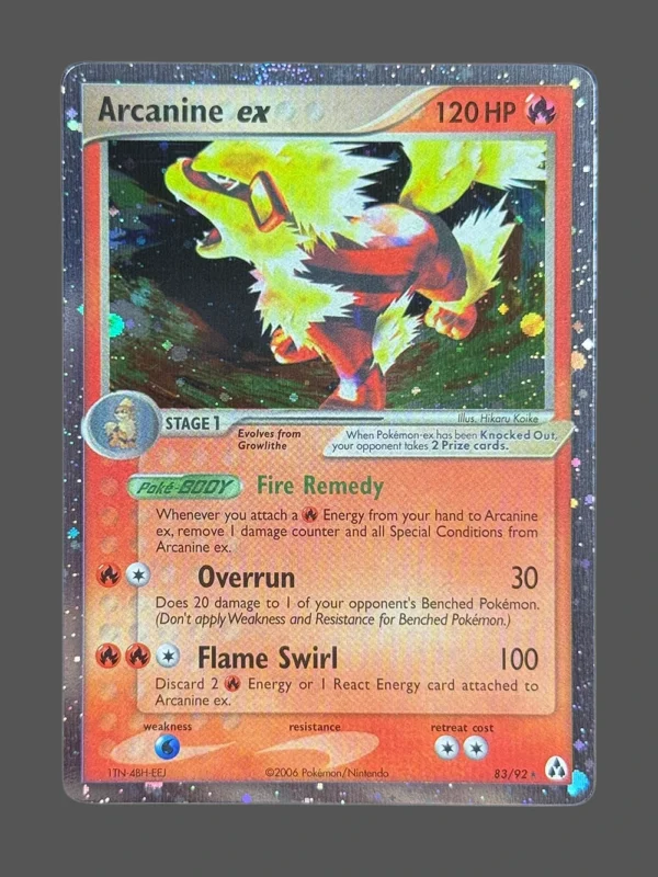 Arcanine ex Pokemon Proxy| Legend Maker