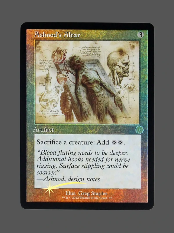 Ashnod's Altar Foil MTG Proxy | The Lost Caverns of Ixalan