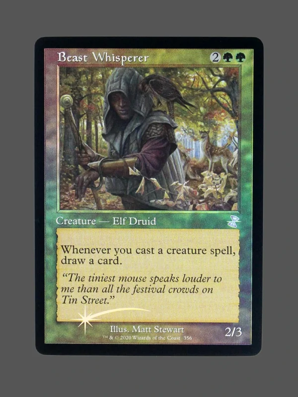 Beast Whisperer Foil MTG Proxy | Core Set 2021