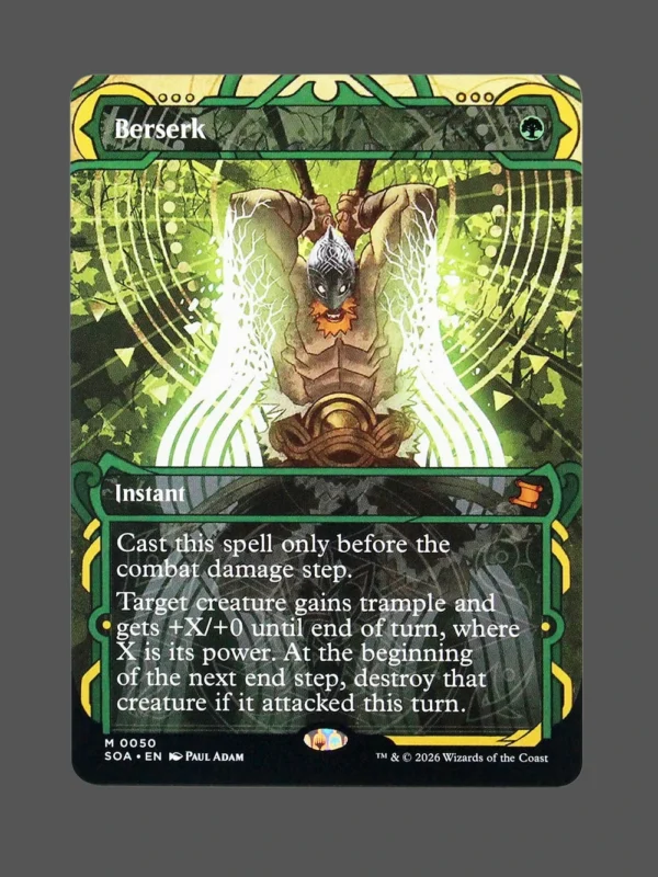 Berserk Holo MTG Proxy | Secret Lair Drop Series
