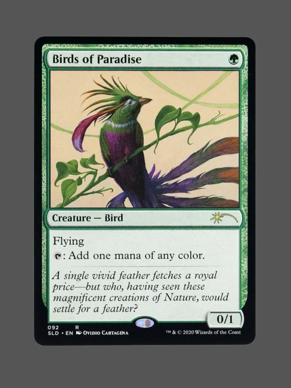 Birds of Paradise Holo MTG Proxy | Secret Lair Drop Series
