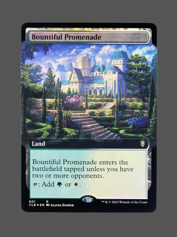 Bountiful Promenade Foil MTG Proxy | Commander Legends: Battle for Baldur's Gate