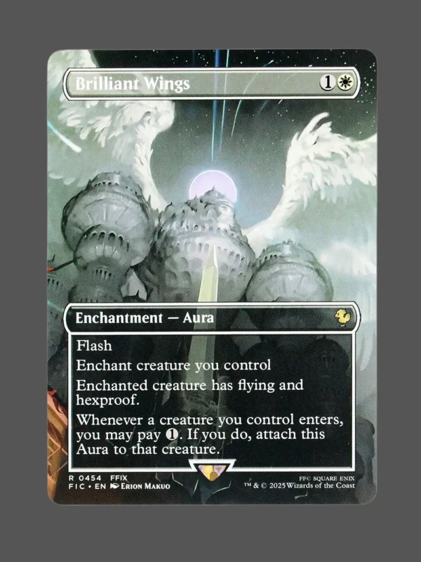 Brilliant Wings Holo MTG Proxy | Foundations