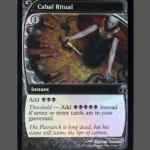 Cabal Ritual Foil MTG Proxy | The Lost Caverns of Ixalan