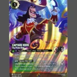 Captain Hook The Pirate King Foil DisneyLorcana Proxy | Into the Ink