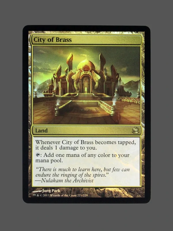 City of Brass Foil MTG Proxy | Avacyn Restored