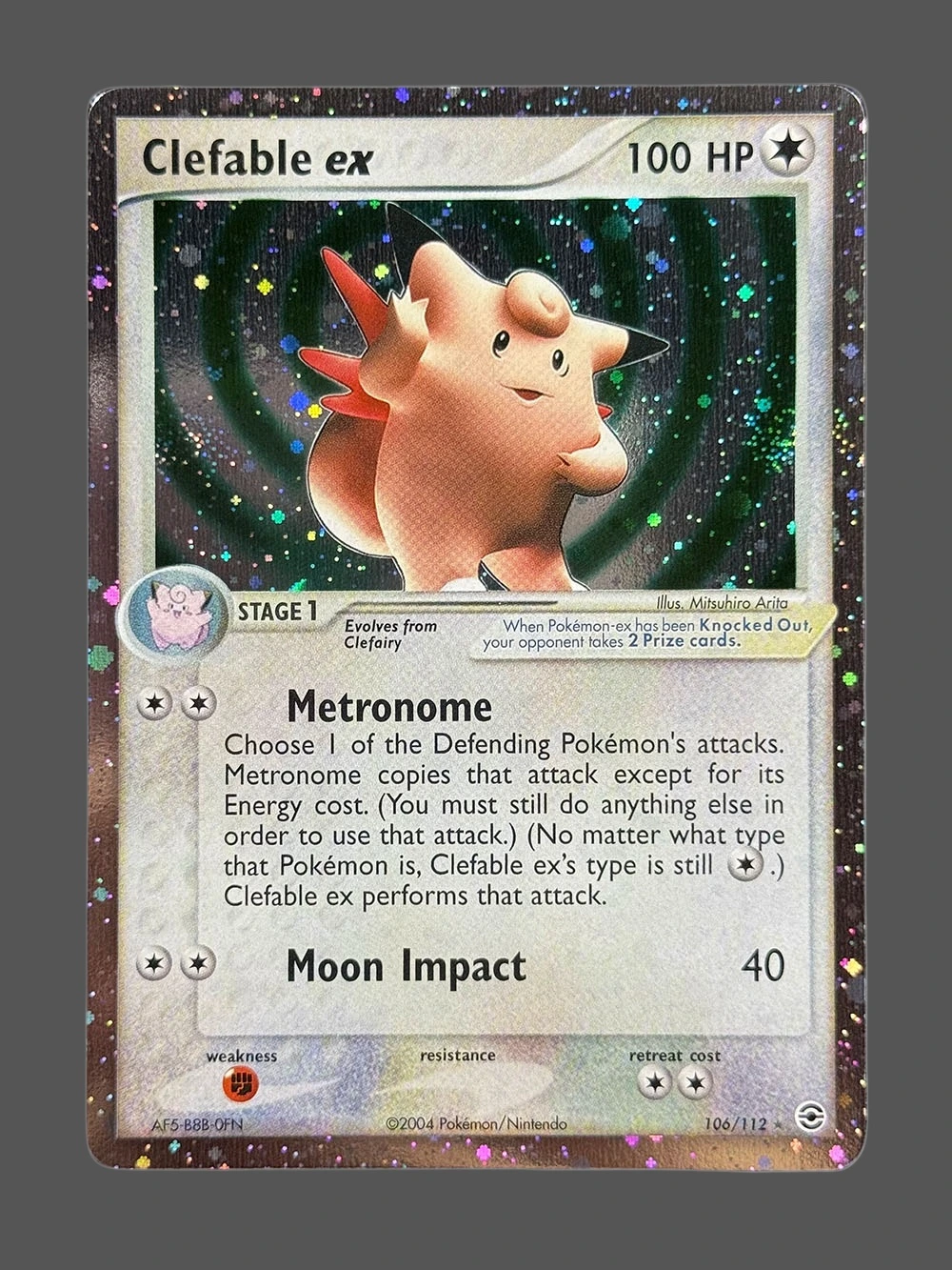 Clefable ex Pokemon Proxy| FireRed & LeafGreen Clefable ex Pokemon Proxy| FireRed & LeafGreen
