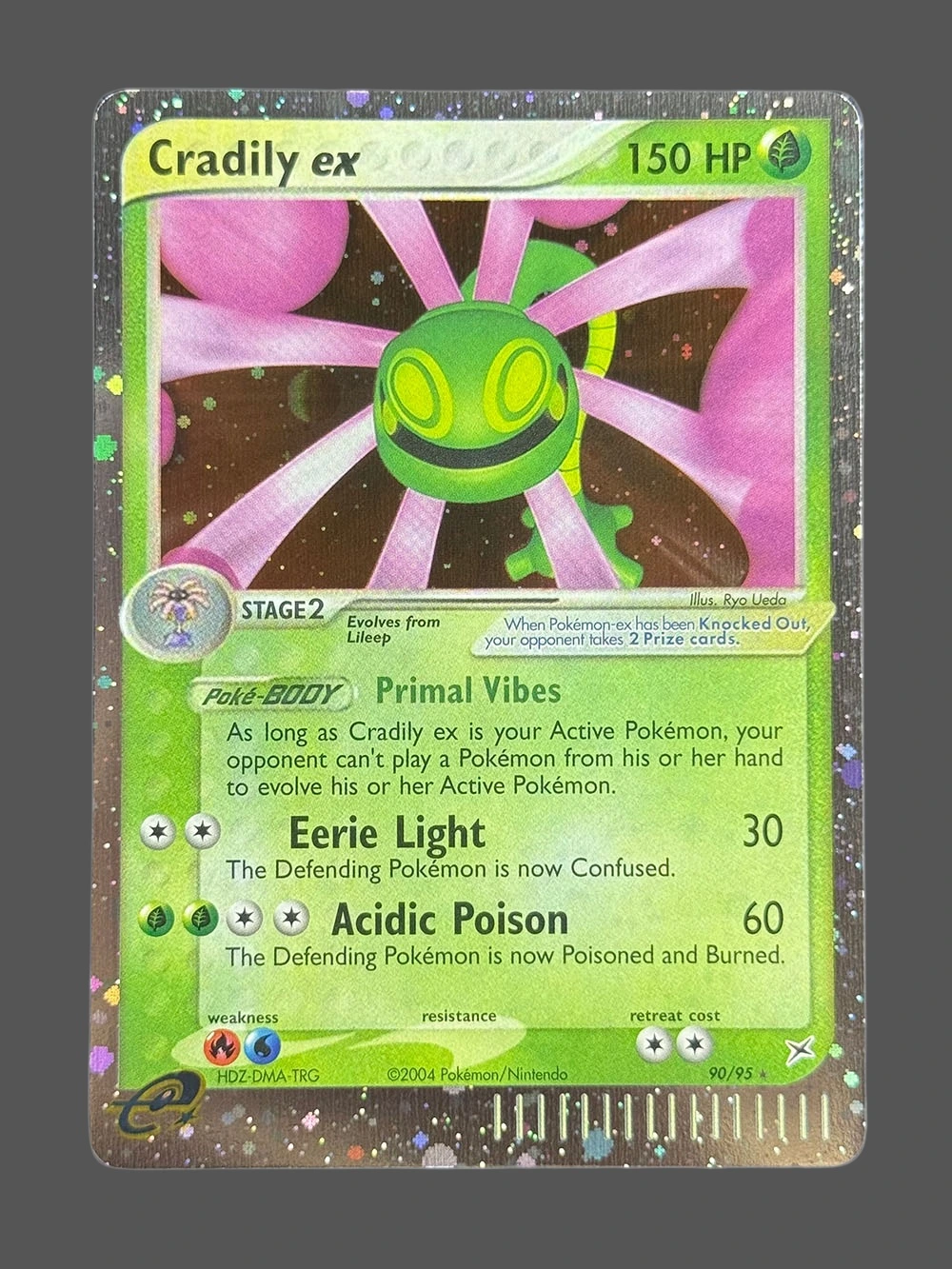 Cradily ex Pokemon Proxy| Team Magma vs Team Aqua Cradily ex Pokemon Proxy| Team Magma vs Team Aqua