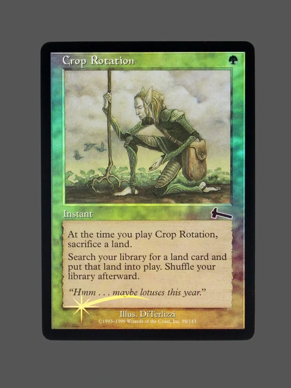 Crop Rotation Foil MTG Proxy | Urza's Saga