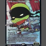 Dark Leo & Shredder Foil MTG Proxy | TMNT