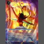 Desperate Plan Foil DisneyLorcana Proxy | Disney Lorcana