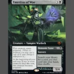Emeritus of Woe Holo MTG Proxy | Streets of New Capenna