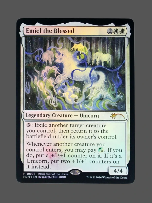 Emiel the Blessed Foil MTG Proxy | Promos