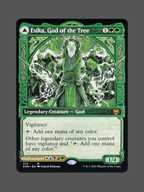 Esika, God of the Tree Holo MTG Proxy | Kaldheim