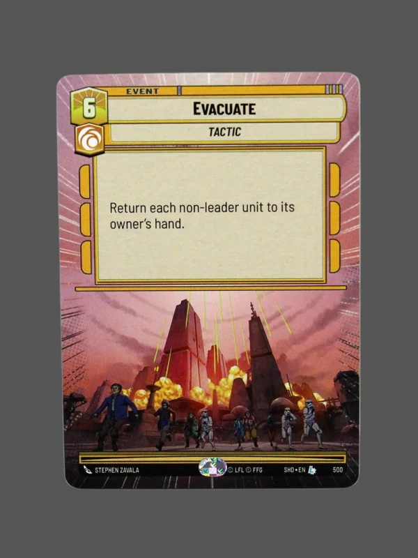 Evacuate Regular StarWars Proxy | Shadows of the Galaxy
