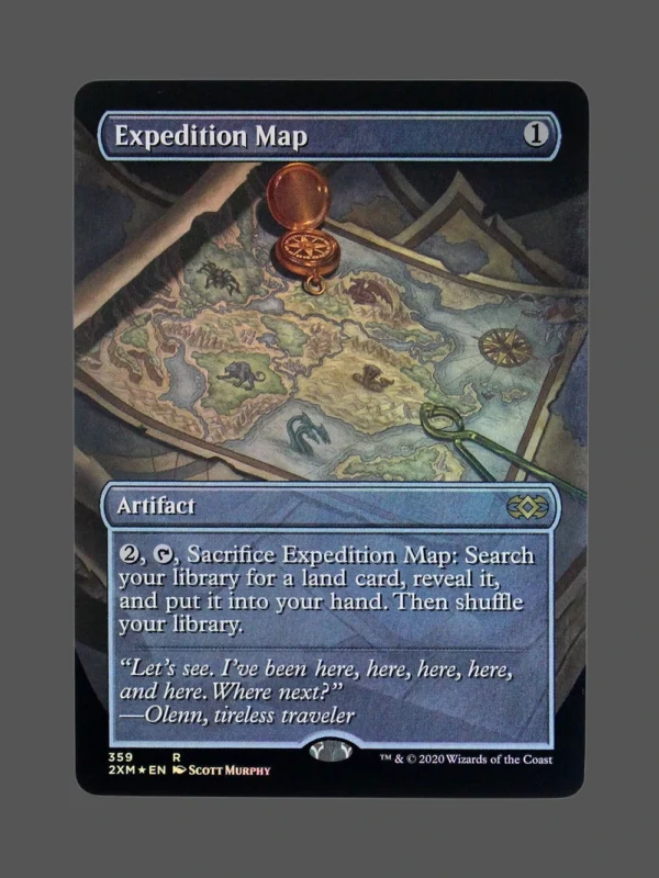Expedition Map Foil MTG Proxy | Double Masters 2020