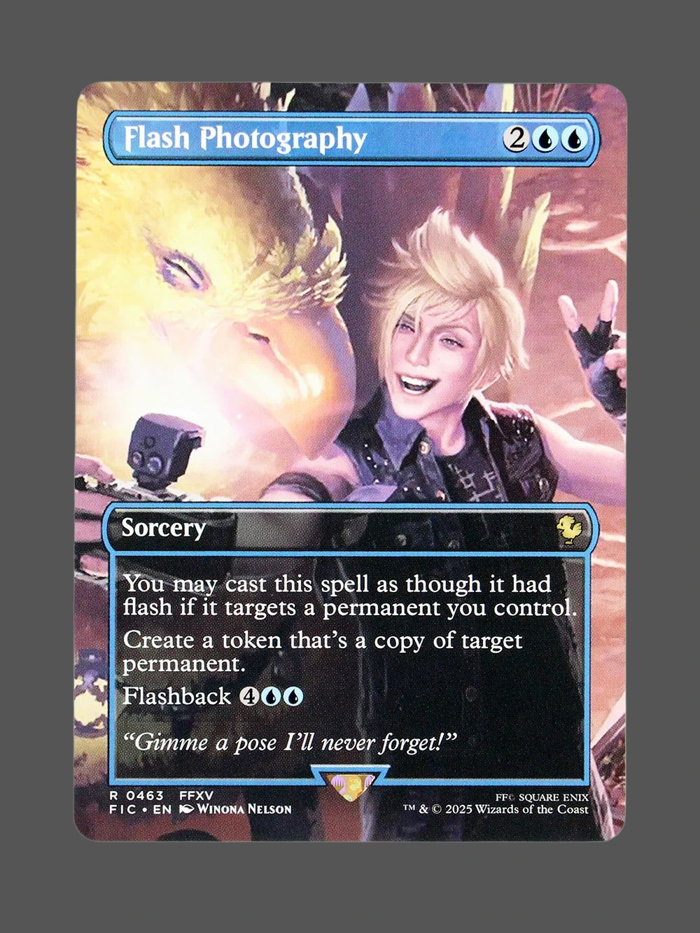 Flash Photography Holo MTG Proxy | Final Fantasy Flash Photography Holo MTG Proxy | Final Fantasy