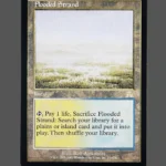 Flooded Strand Regular MTG Proxy | 8th Edition