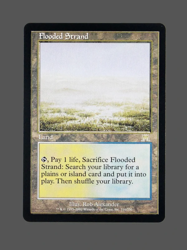 Flooded Strand Regular MTG Proxy | 8th Edition