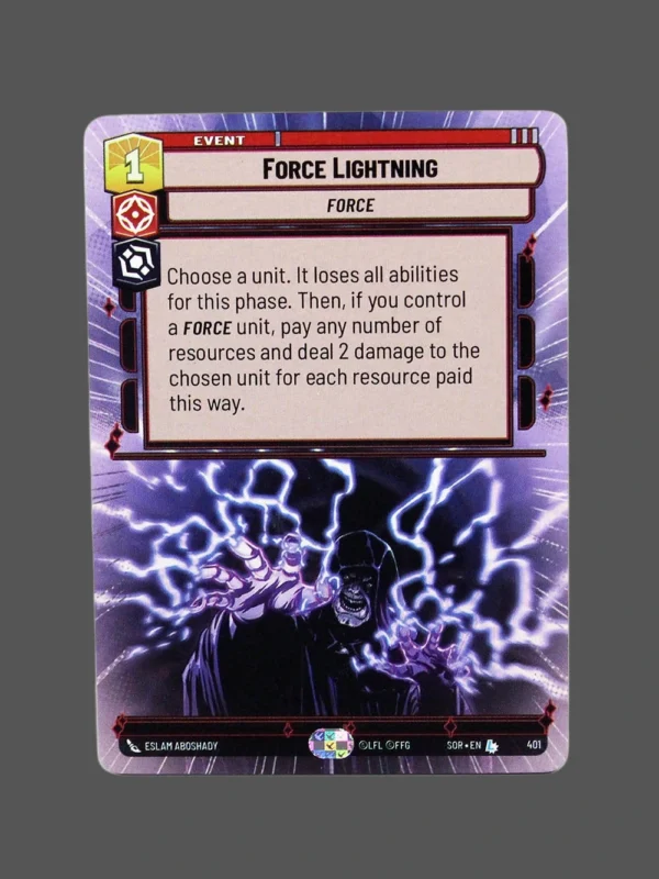 Force Lightning Regular StarWars Proxy | Spark of Rebellion