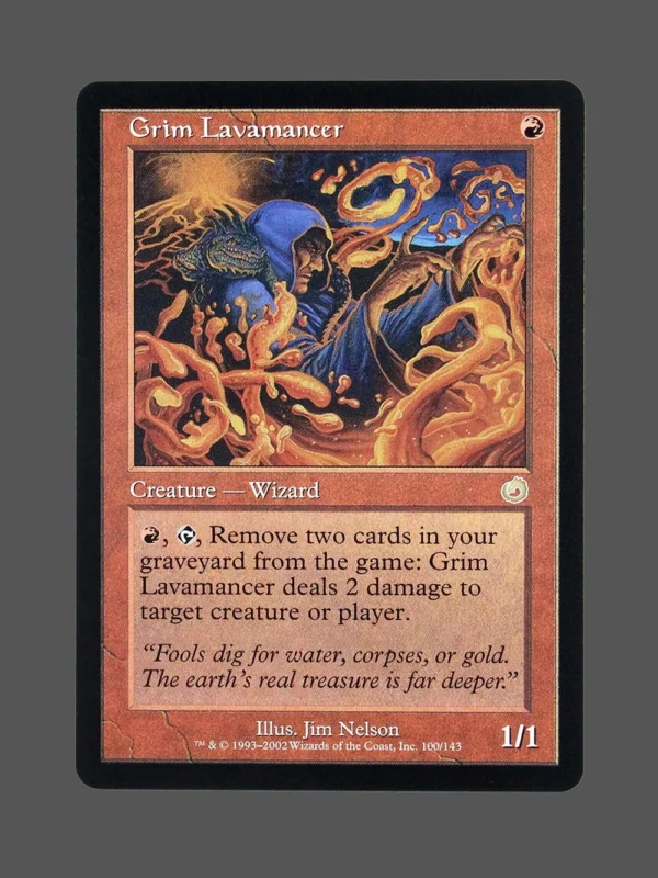 Grim Lavamancer Regular MTG Proxy | Urza's Legacy
