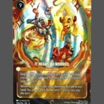 It Means No Worries Foil DisneyLorcana Proxy | The First Chapter