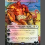 Karn Liberated Foil MTG Proxy | Secret Lair Prize