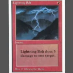 Lightning Bolt Regular MTG Proxy | Alpha