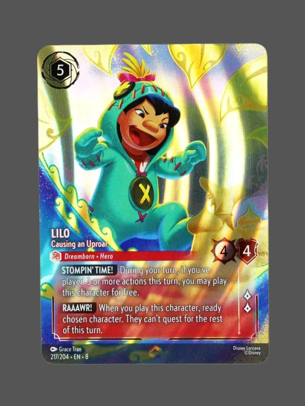 Lilo Causing an Uproar Foil DisneyLorcana Proxy | The First Chapter