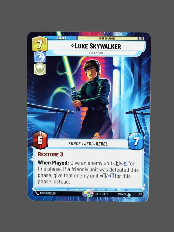 Luke Skywalker Regular StarWars Proxy | Spark of Rebellion