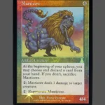 Masticore Foil MTG Proxy | Antiquities