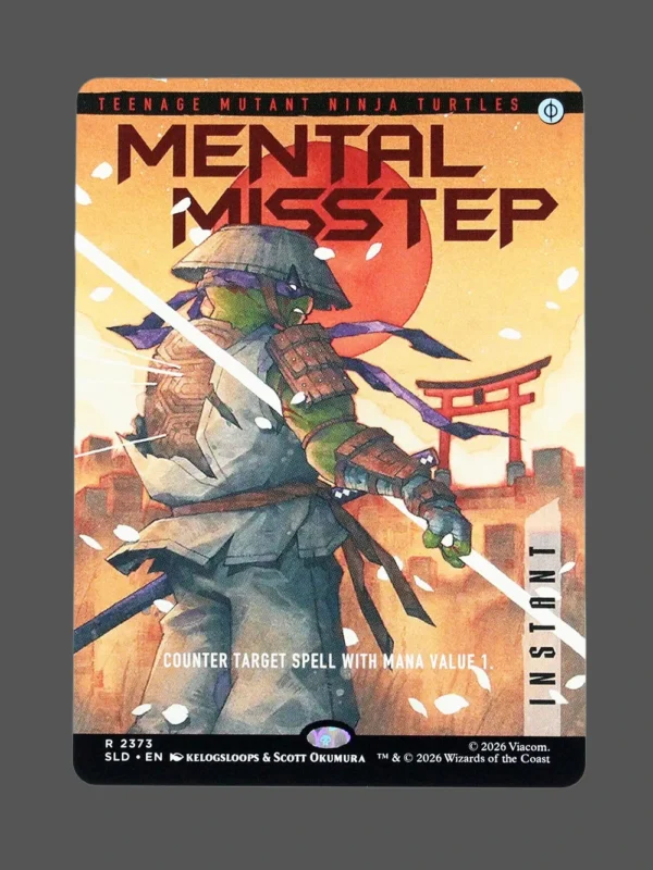 Mental Misstep Holo MTG Proxy | Secret Lairs