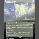 Minas Tirith Holo MTG Proxy | Lord of the Rings: Tales of Middle-earth