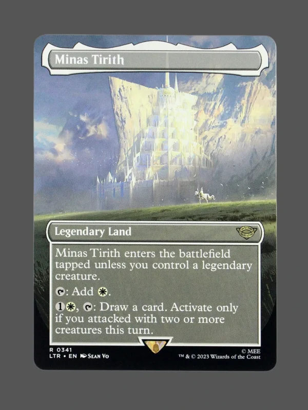Minas Tirith Holo MTG Proxy | Lord of the Rings: Tales of Middle-earth