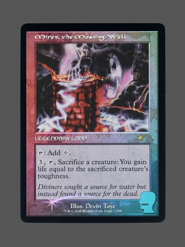 Miren, the Moaning Well Foil MTG Proxy | The Lost Caverns of Ixalan