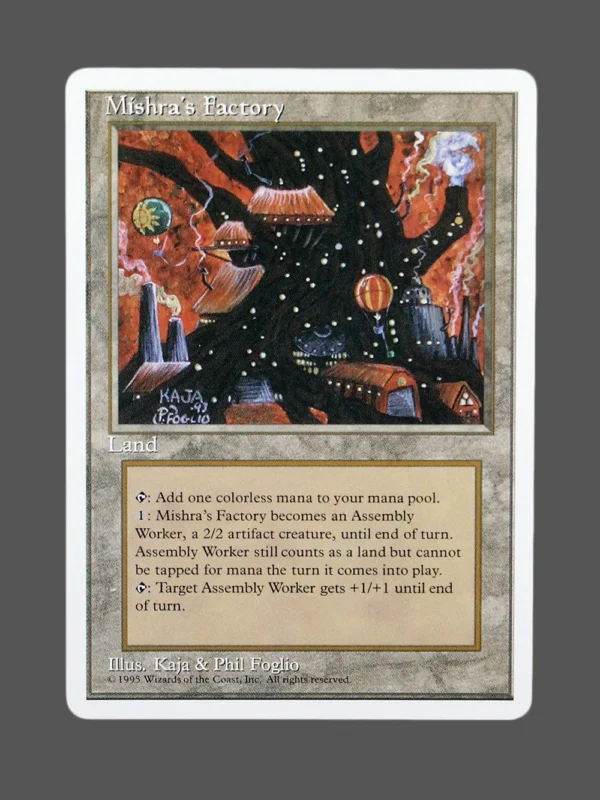 Mishra's Factory Regular MTG Proxy | Antiquities