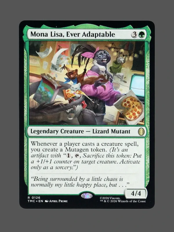 Mona Lisa, Ever Adaptable Holo MTG Proxy | The Lost Caverns of Ixalan