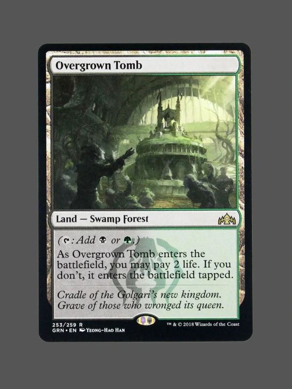 Overgrown Tomb Holo MTG Proxy | Guilds of Ravnica