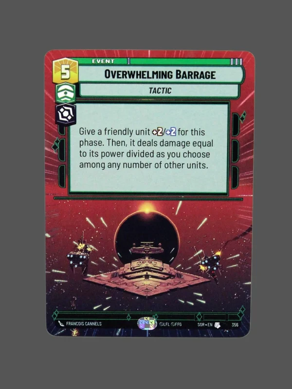 Overwhelming Barrage Regular StarWars Proxy | Spark of Rebellion